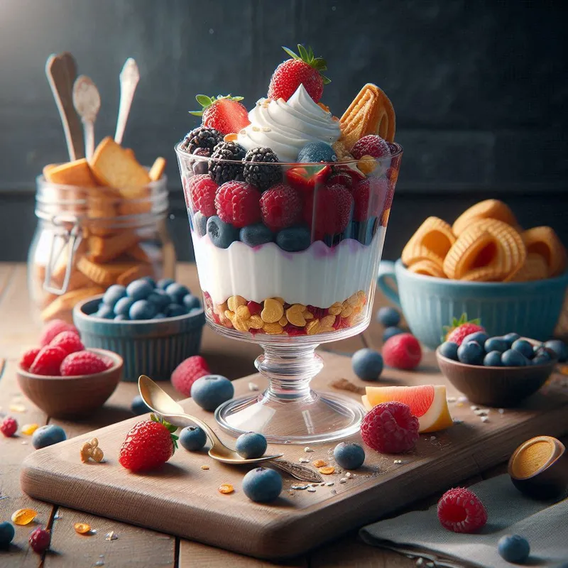 Berry Bliss Breakfast Parfait image